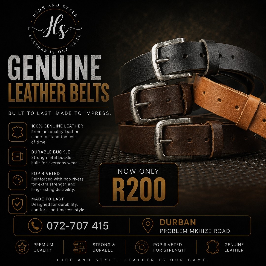 Mens genuine leather belts 